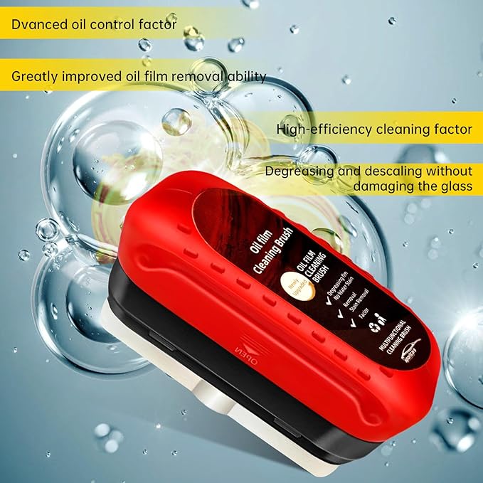 Car Windshield Glass Cleaning Board | Oil Film Remover & Stain Cleaning Brush