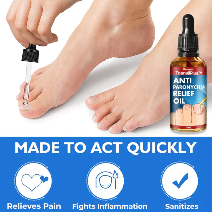 Anti Paronychia Relief Oil & Ingrown Toenail Corrector Fungal Nail & Pain Treatment Drops