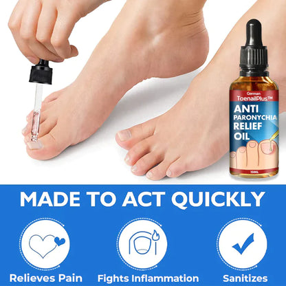 Anti Paronychia Relief Oil & Ingrown Toenail Corrector Fungal Nail & Pain Treatment Drops