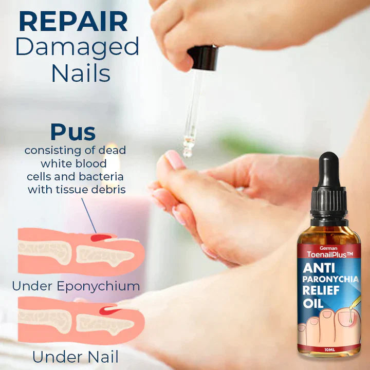 Anti Paronychia Relief Oil & Ingrown Toenail Corrector Fungal Nail & Pain Treatment Drops