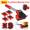 60% Off Today Furniture Moving Transport Roller Set