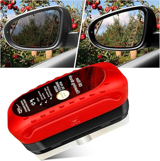 Car Windshield Glass Cleaning Board | Oil Film Remover & Stain Cleaning Brush